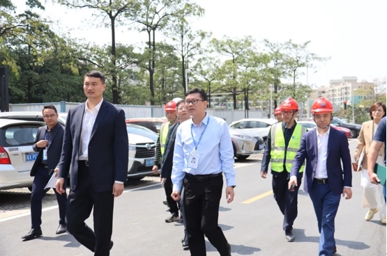 北滘镇党委书记、镇长王德华前往开云网投-开云（中国）建科集团佛肇分公司重点项目调研
